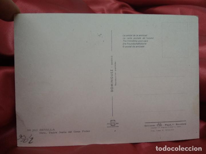 Postales: Postal n&ordm; 310 Sevilla Nuestro Padre Jes&uacute;s del Gran Poder. Postal-1745 - Foto 2