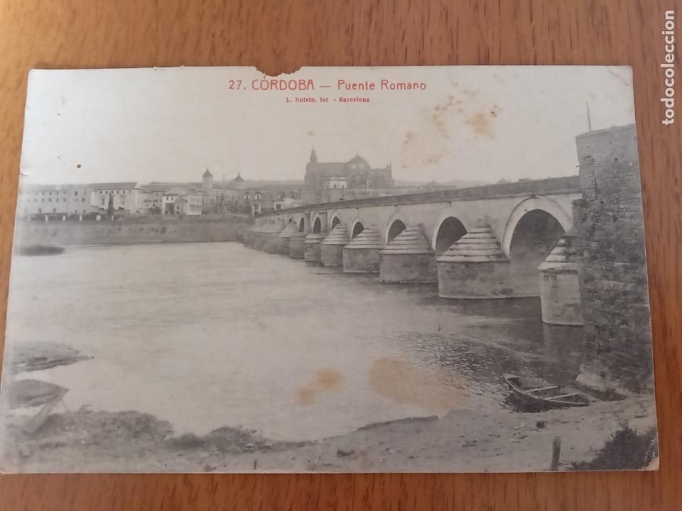 Postais: C&oacute;rdoba. Puente Romano. L. Roisin.