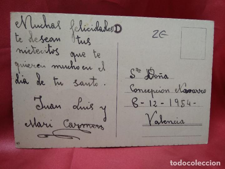 Postales: Postal religiosa. Postal-1912 - Foto 2