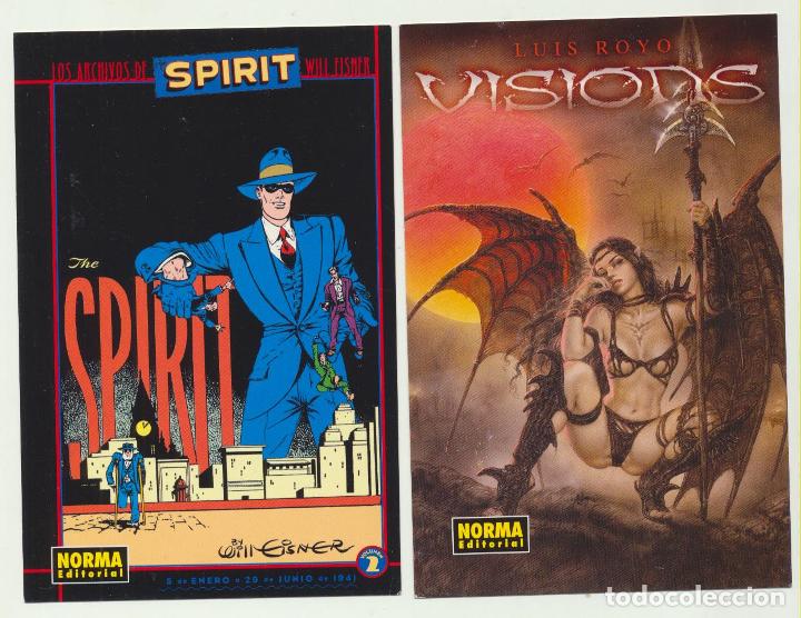 Postcards: Lote de 2 Postales Norma: Spirit y Visions
