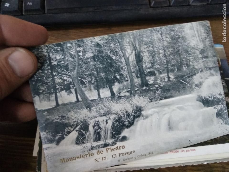 Postales: Postal n&ordm; 17 Monasterio de Piedra. El parque. Postal-2037