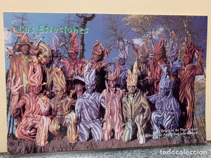 Postales: C&Aacute;RNAVAL CADIZ POSTAL LAS ESTACIONES TINO TOVAR