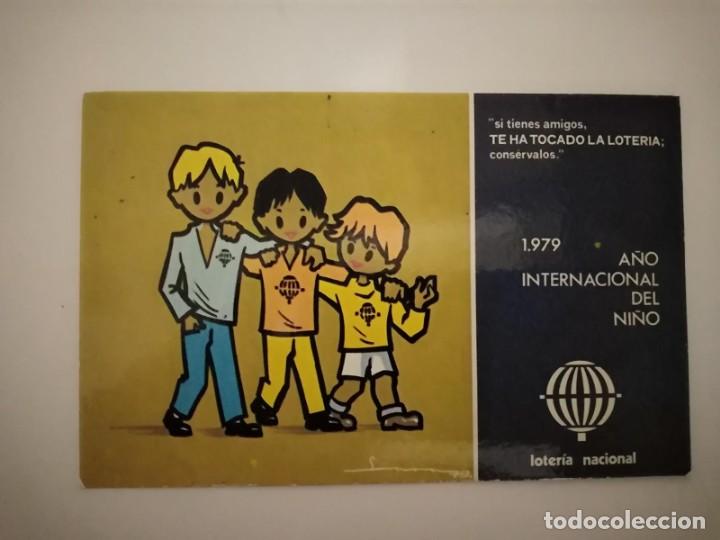 Postales: POSTAL LOTERIA DEL NI&Ntilde;O 1979