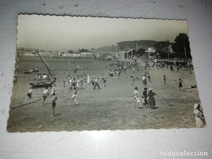 Postales: Postal villagarcia de arousa playa sin circular - Foto 1