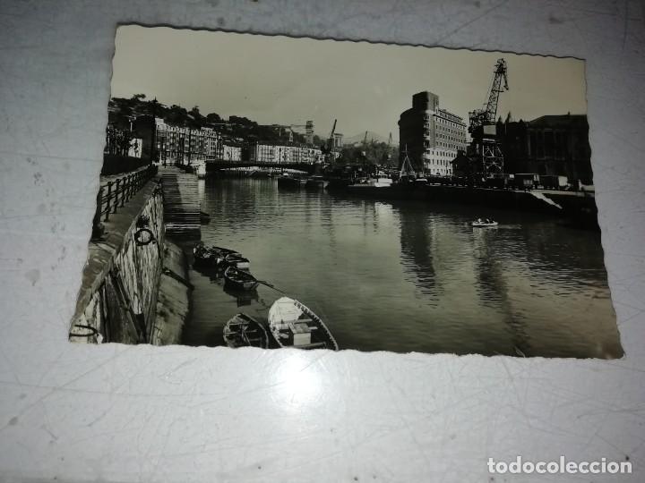 Postales: Bilbao r&iacute;a y puente General mola sin circular - Foto 1