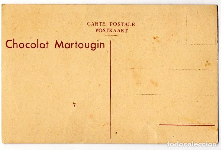 Postales: Antigua postal Chocolat Martougin. Sin circular - Foto 2