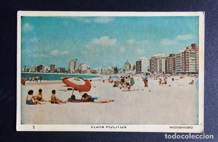 Postcards: Postal Montevideo-playa pocitos