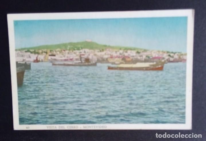 Postcards: Postal Montevideo-vista del cerro