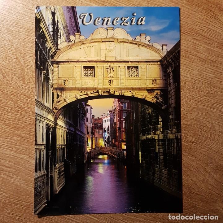 Postales: POSTAL DE VENECIA. PUENTE DE LOS SUSPIROS - Foto 1