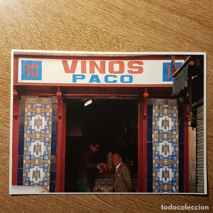 Postales: POSTAL COMERCIOS DE MADRID. VINOS PACO - Foto 1