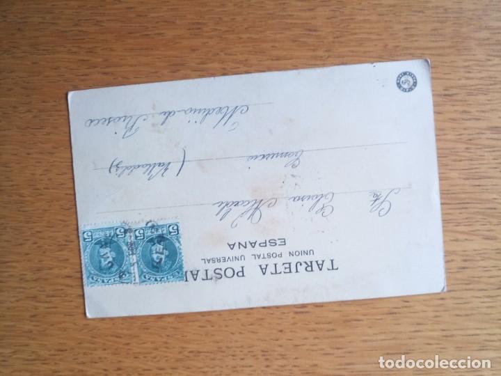 Postales: Antigua postal Astorga casa consistorial - Foto 2