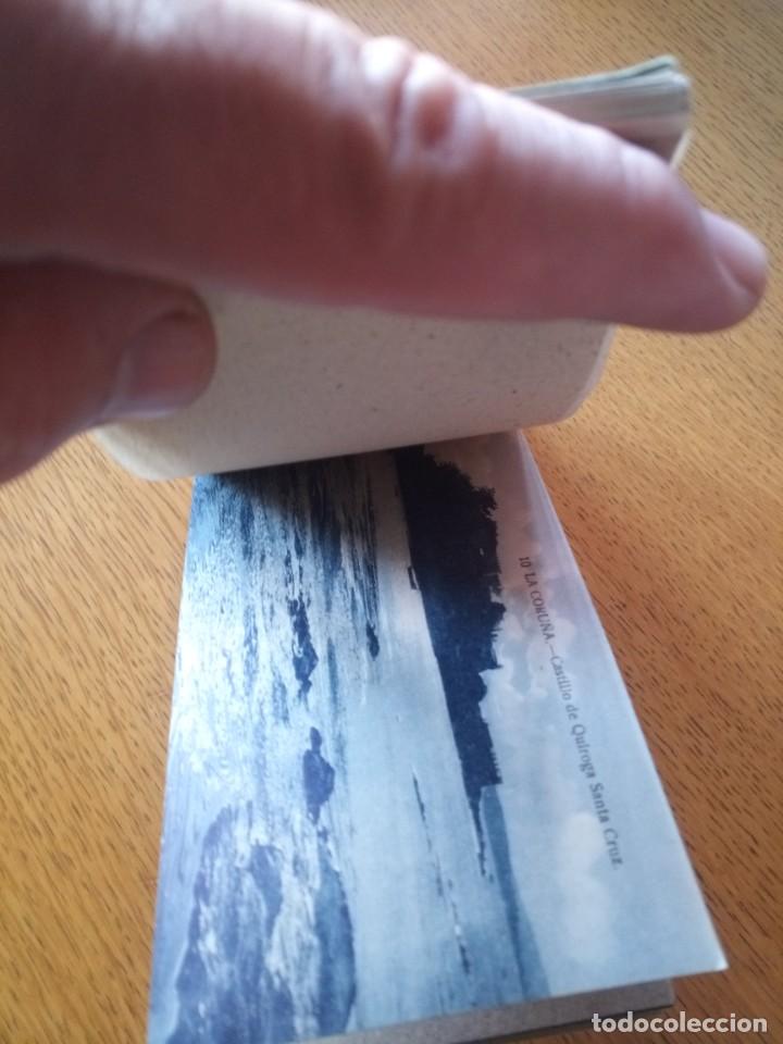 Postales: Carpeta postales. La Coru&ntilde;a rara completa - Foto 5