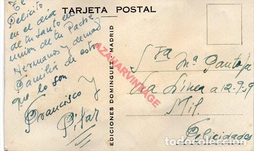 Postales: Magnifica postal bordada de la Inmaculada Concepcion - Foto 2