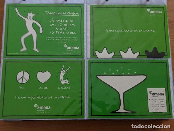 Postales: LOTE 4 POSTALES PUBLICITARIAS AMENA