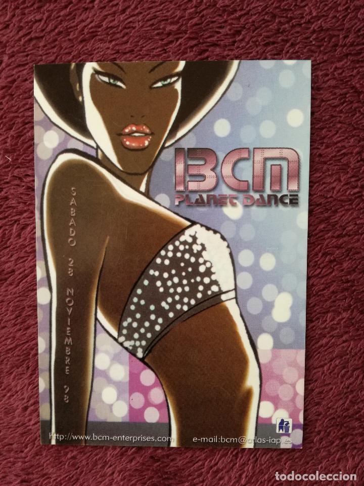 Postales: POSTAL DISCOTECA BCM PLANET DANCE 1998 - Foto 1