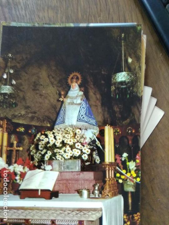 Postales: Postal n&ordm; 68 Covadonga. La Virgen en la Cueva. Postal-2064