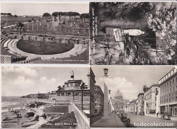 Postcards: Italia. Lote de 4 postales: Verme apollinari