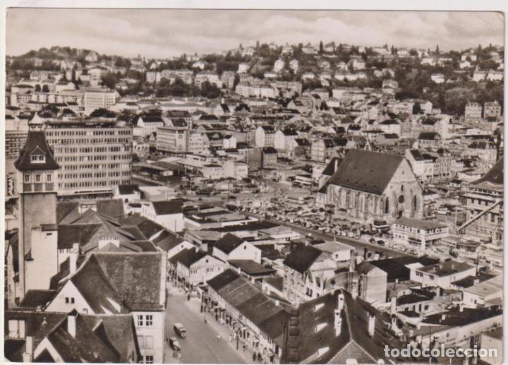 Postcards: Stuggart. Teilansicht. Fechado en 1956