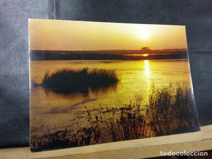 Cartes Postales: PAYSAGES M&Eacute;DITERRAN&Eacute;ENS. CR&Eacute;PUSCULE SUR LES &Eacute;TANGS. BONITA POSTAL. NO CIRCULADA