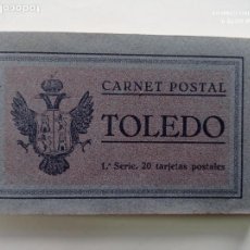Postales: TOLEDO. BLOCK DE 20 POSTALES ANTIGUAS PRIMERA SERIE, DE 14 X 9 CMS.