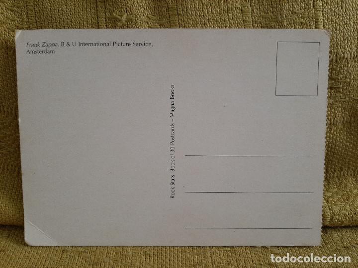 Postales: FRANK ZAPPA,POSTAL ORIGINAL 10,5 X 15 CM. - Foto 2