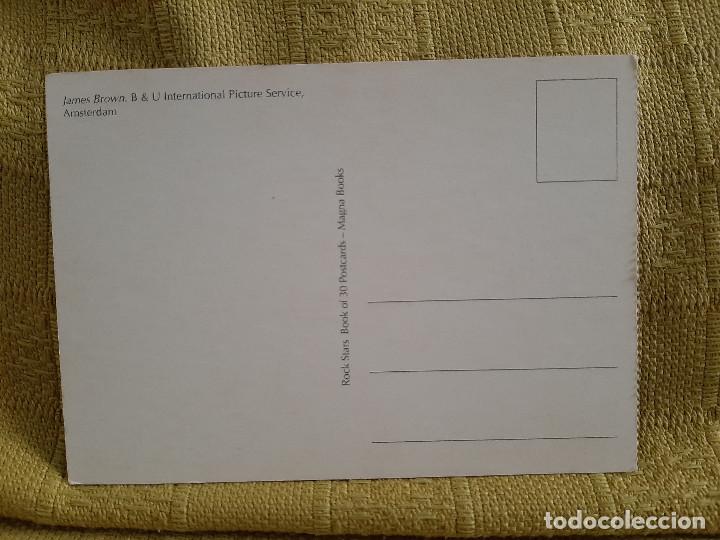 Postales: JAMES BROWN,POSTAL ORIGINAL 10,5 X 15 CM. - Foto 2