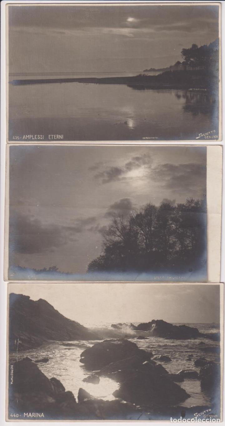 Postales: G&eacute;nova. Lote de 3 postales. A&ntilde;os 20 - Foto 1