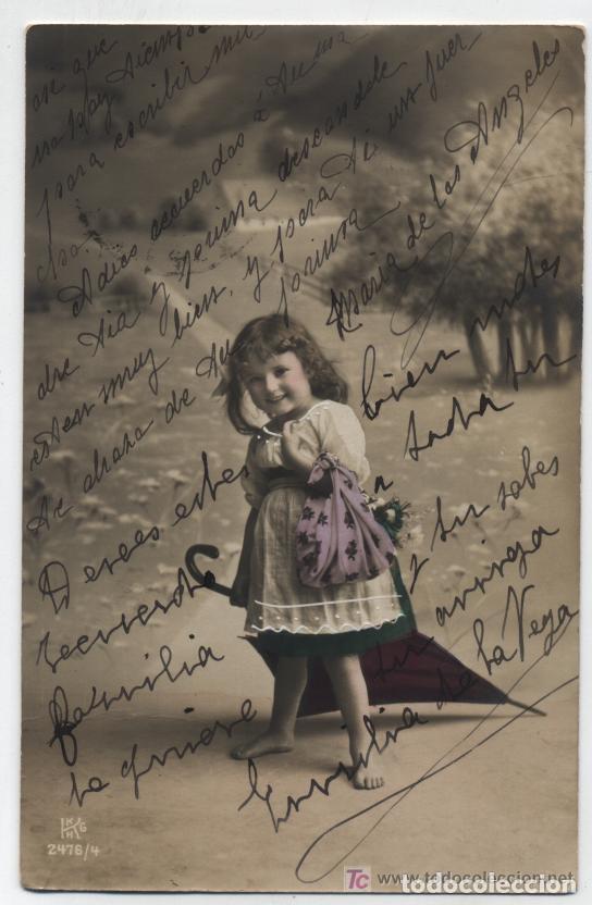 Postales: Postal. Franqueada y fechada en Mor&oacute;n en 1912 - Foto 1