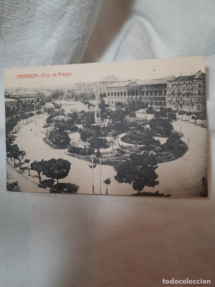 Postales: Antigua postal de Zaragoza - Foto 1