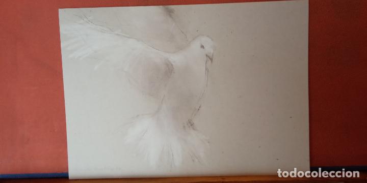 Postales: AVE. TARJETA DE NAVIDAD. DIPTICO. CIRCULADA. - Foto 1