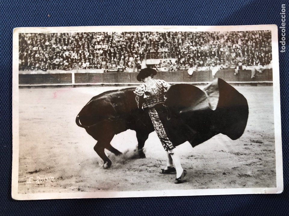 Postales: POSTAL TORO TORERO VER&Oacute;NICA 1939 - Foto 1