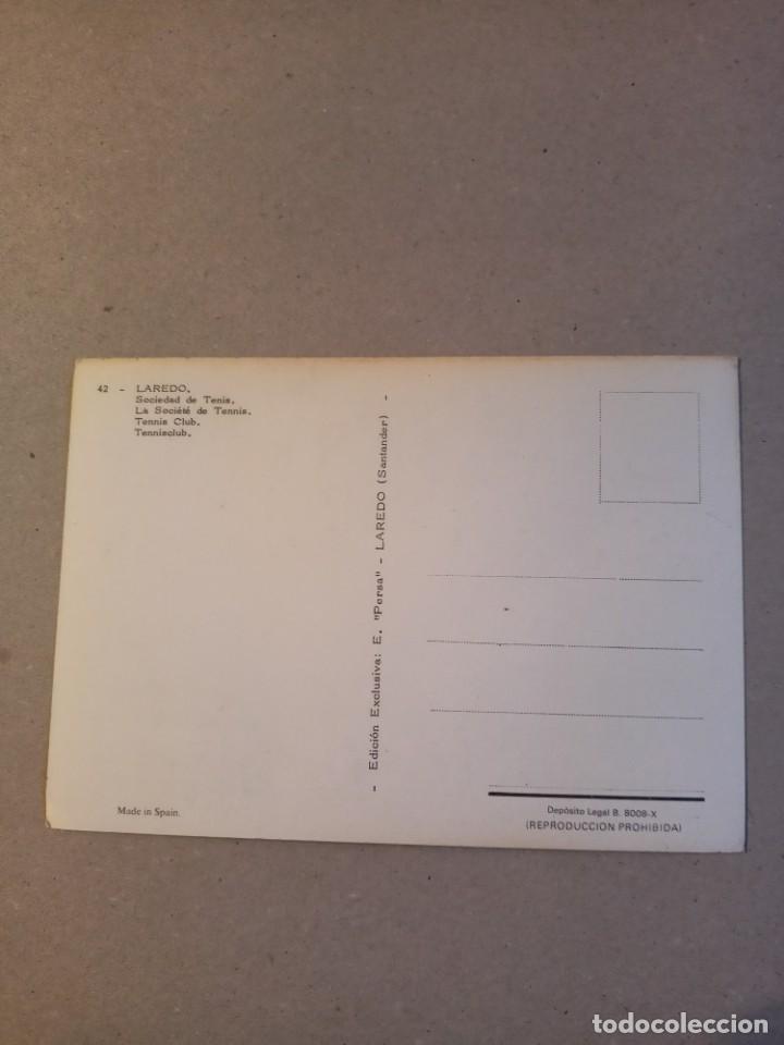 Postales: Postal &rdquo;Sociedad de Tenis&rdquo; Laredo - Foto 2