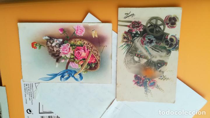 Postales: 2 POSTALES ANTIGUAS DE LOS A&Ntilde;OS 40 - Foto 1