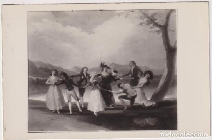 Postales: Goya. la gallina ciega. Museo del Prado - Foto 1