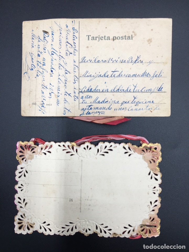 Postales: DOS POSTALES ANTIGUAS - Foto 4