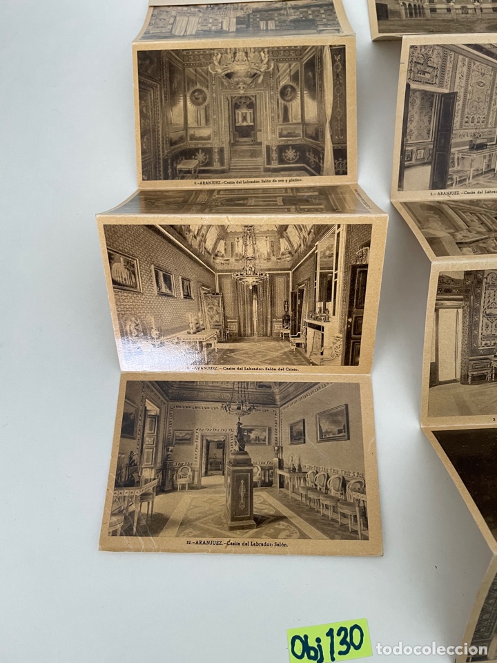 Postales: ANTIGUAS POSTALES DEL PALACIO DE ARANJUEZ - Foto 2