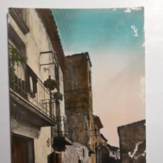 Postales: POSTAL BELLMUNT DE URGEL LÉRIDA CALLE MAYOR ESPAÑA AÑOS 70 ARQUITECTURA EDIFICIOS PUEBLO