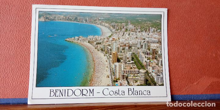 Postales: BENIDORM-COSTA BRAVA. BONITA POSTAL. CIRCULADA.