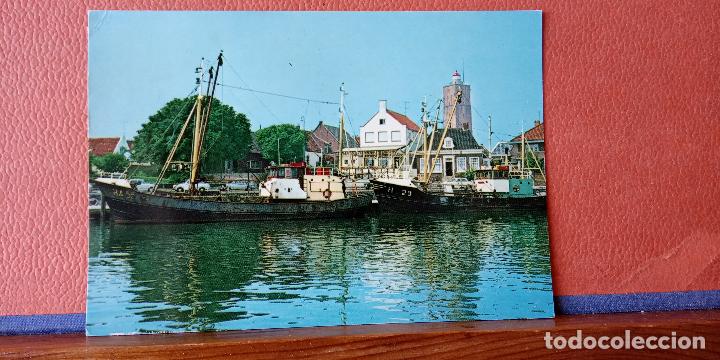 Postales: GEZICHT OP WEST-TERSCHELLING. BONITA POSTAL. CIRCULADA.