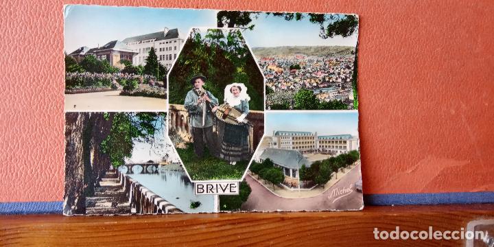 Postales: BRIVE-LA-GAILLARDE. BONITA POSTAL. CIRCULADA. - Foto 1