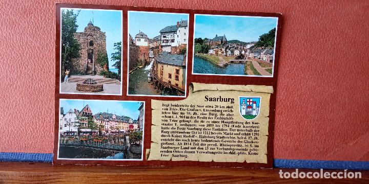 Cartoline: SAABURG AN DER SAAR. BONITA POSTAL. CIRCULADA.