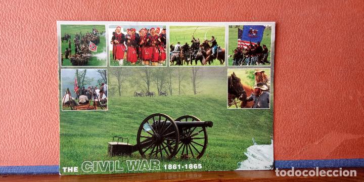 Cartoline: THE CIVIL WAR 1861-1865. BONITA POSTAL. CIRCULADA.