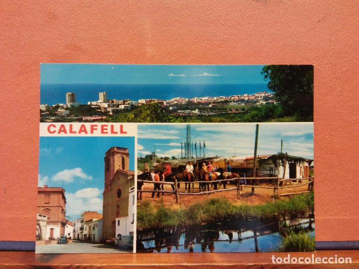 Postales: CALAFELL. PLAYA. BONITA POSTAL. SIN USAR - Foto 1