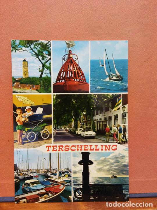 Postales: TERSCHELLING. AMSTERDAM. BONITA POSTAL. CIRCULADA - Foto 1