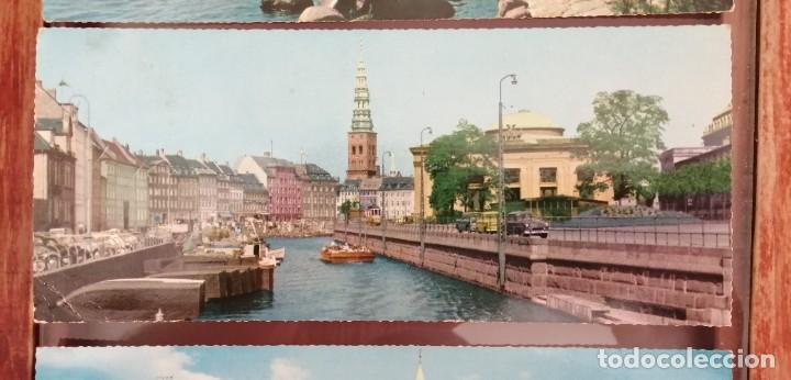 Postales: COLECCI&Oacute;N DE 5 TARJETAS DE COPENHAGUE - Foto 5
