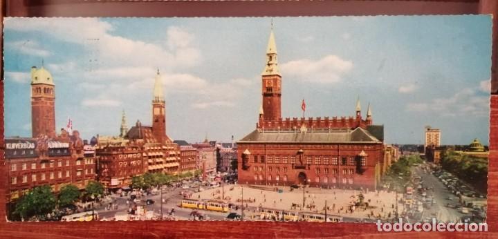 Postales: COLECCI&Oacute;N DE 5 TARJETAS DE COPENHAGUE - Foto 6
