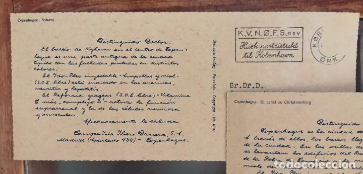 Postales: COLECCI&Oacute;N DE 5 TARJETAS DE COPENHAGUE - Foto 7