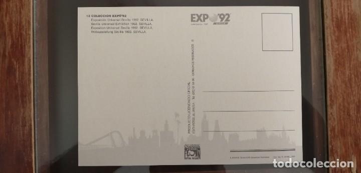 Postales: DOS POSTALES DE LA EXPO 92 DE SEVILLA - Foto 2
