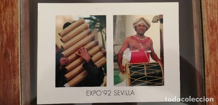 Postales: DOS POSTALES DE LA EXPO 92 DE SEVILLA - Foto 1