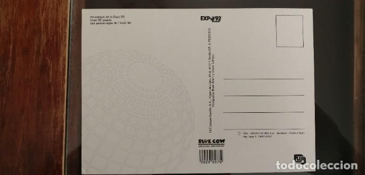 Postales: DOS POSTALES DE LA EXPO 92 DE SEVILLA - Foto 4